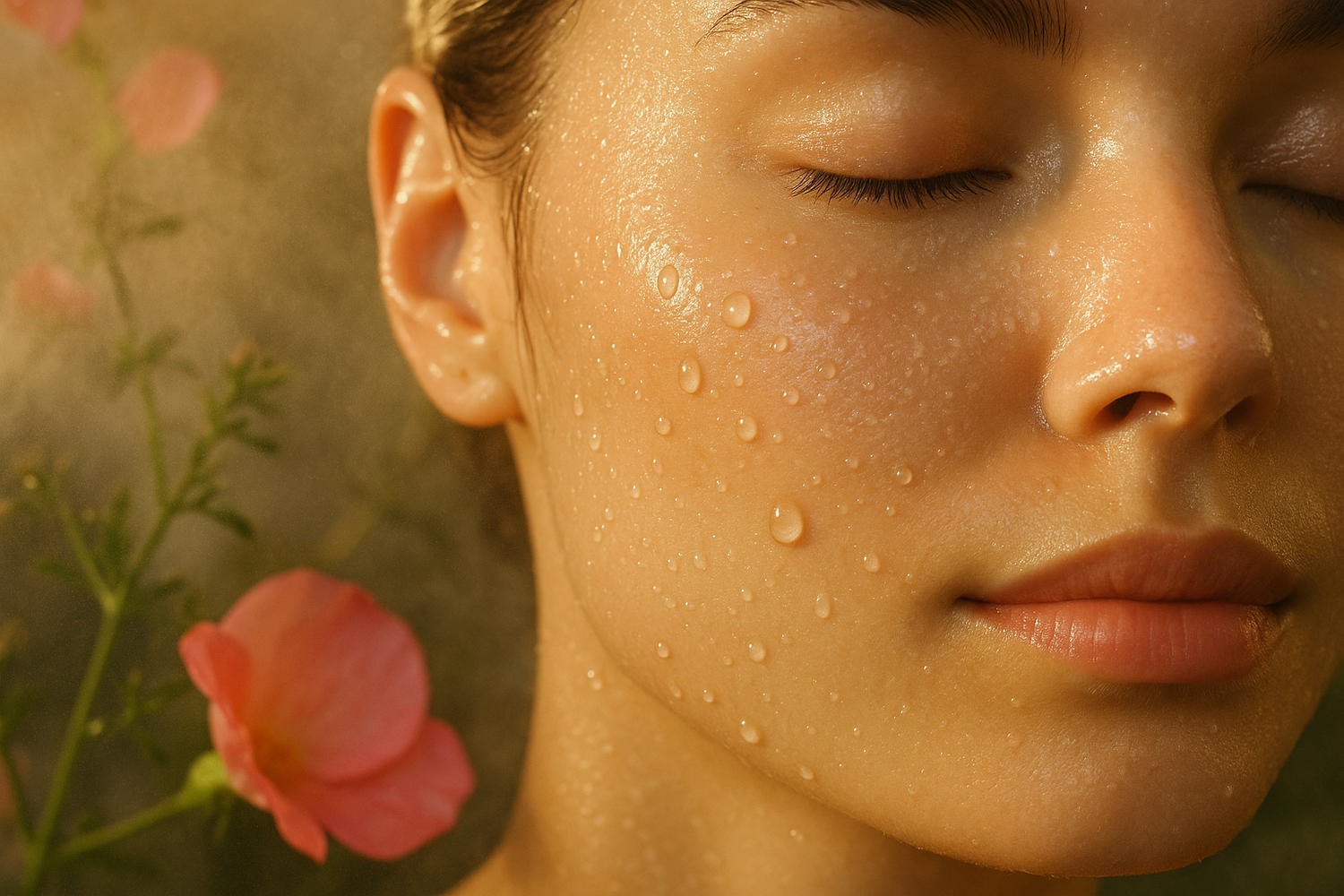 skin feeling hydrated